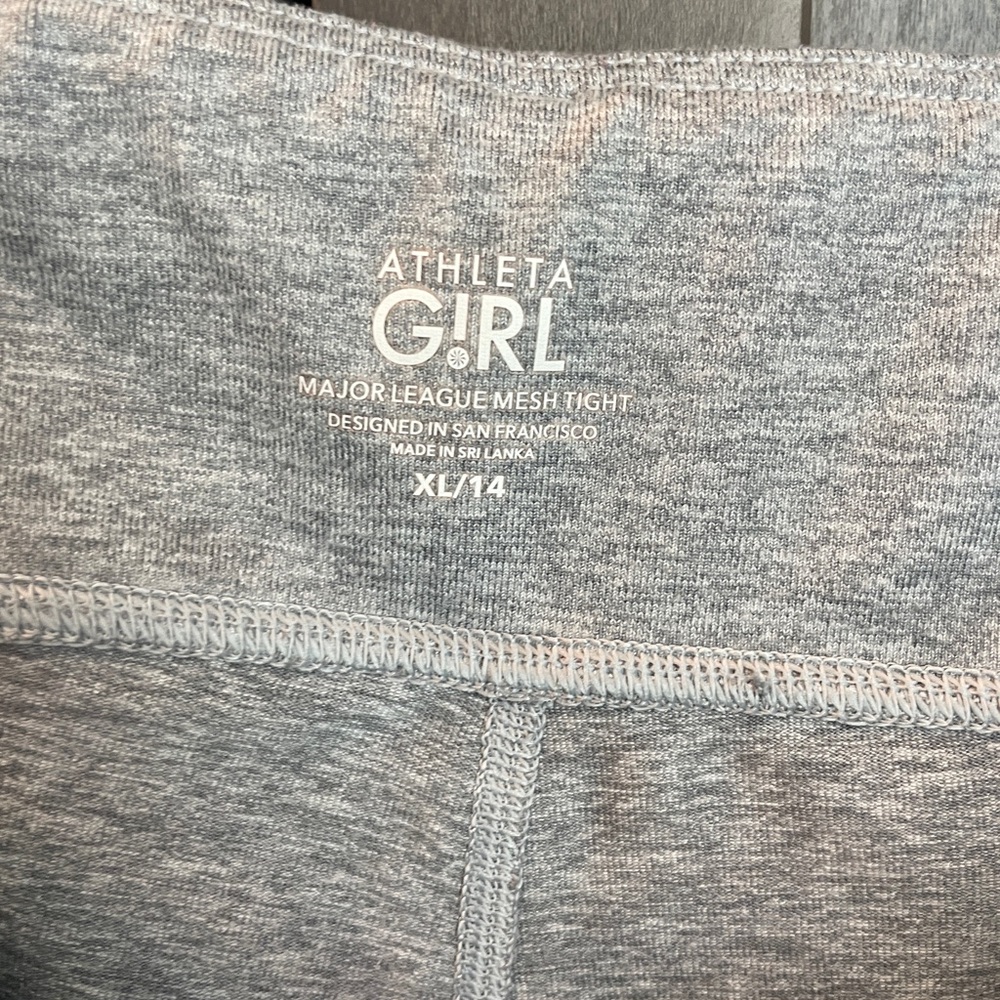 Athleta Girl Major League Mesh Tight size XL